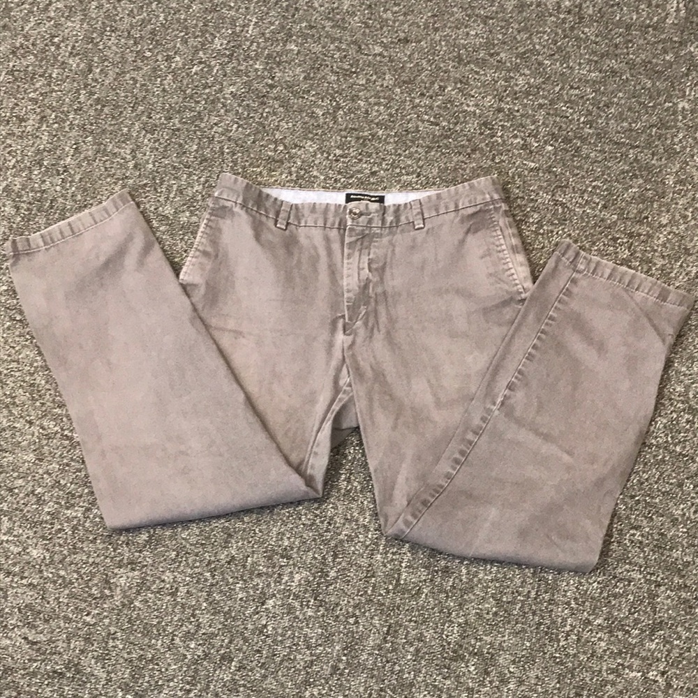 Gray Banana Republic Chino Pants 35X32